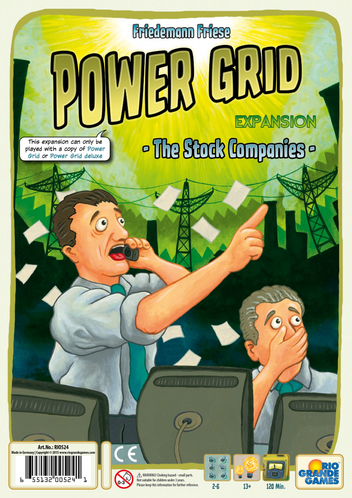 Power Grid: The Stock Companies (ONLINE ORDER ONLY)