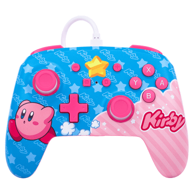 PowerA - Enhanced Wired Controller for Nintendo Switch - Kirby (Online Order Only)