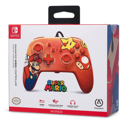 PowerA Enhanced Wired Controller for Nintendo Switch - Mario (Online Order Only)