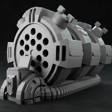 3D Printed Nafarrate Power Generator Space Orcs 28 32 mm D&D (Online Only)