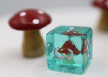 Power Up Mushroom RPG Dice Set (ONLINE ORDER ONLY)