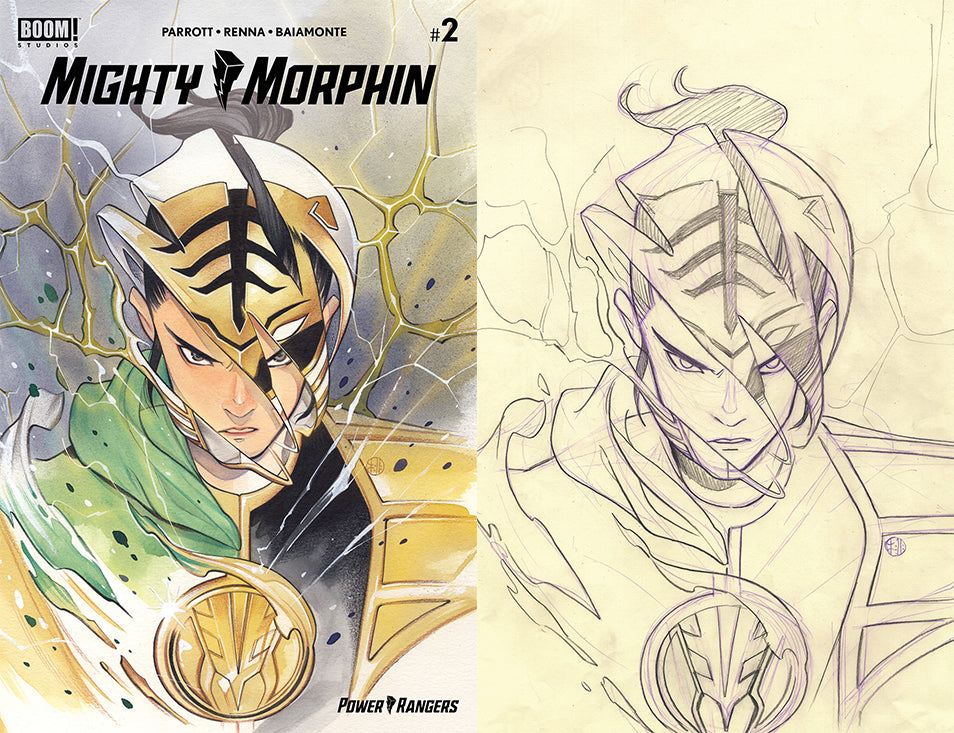 Mighty Morphin #2 Peach Momoko Foil Variant (C: 1-0-0) (12/09/2020) Boom (ONLINE ORDER ONLY)