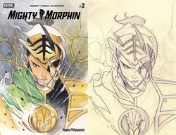 Mighty Morphin #2 Peach Momoko Foil Variant (C: 1-0-0) (12/09/2020) Boom (ONLINE ORDER ONLY)