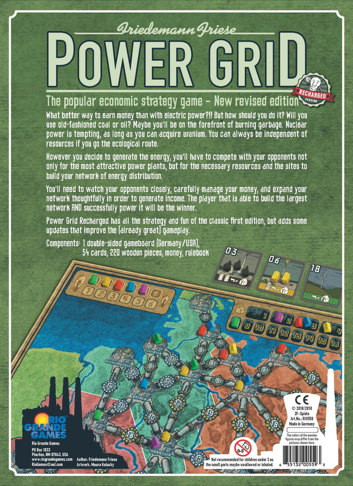 Power Grid: Recharged (ONLINE ORDER ONLY)