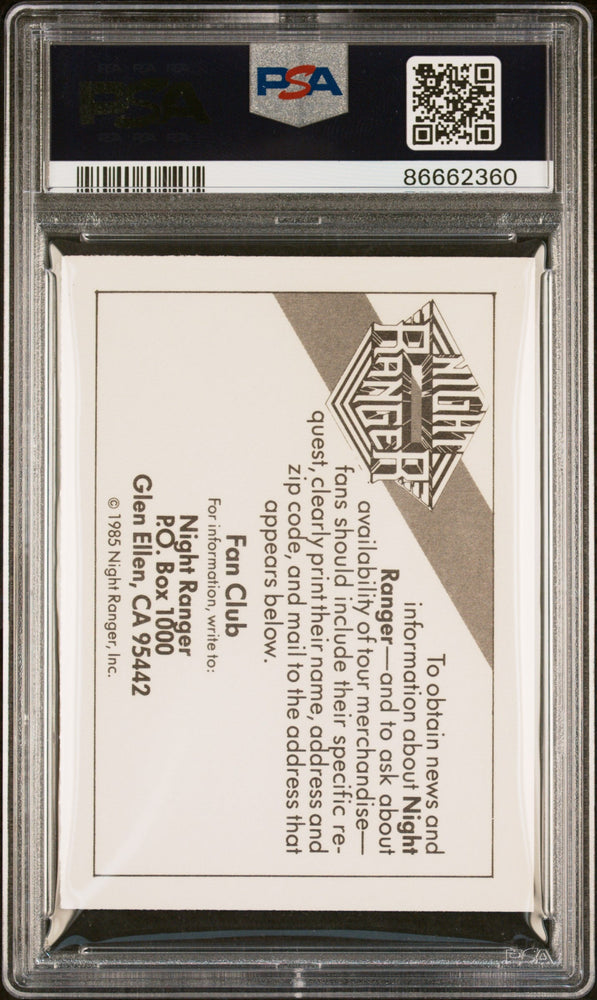 1985 WONDER BREAD ROCK STARS NIGHT RANGER ROCK STARS # - PSA 10 (Online Order Only)