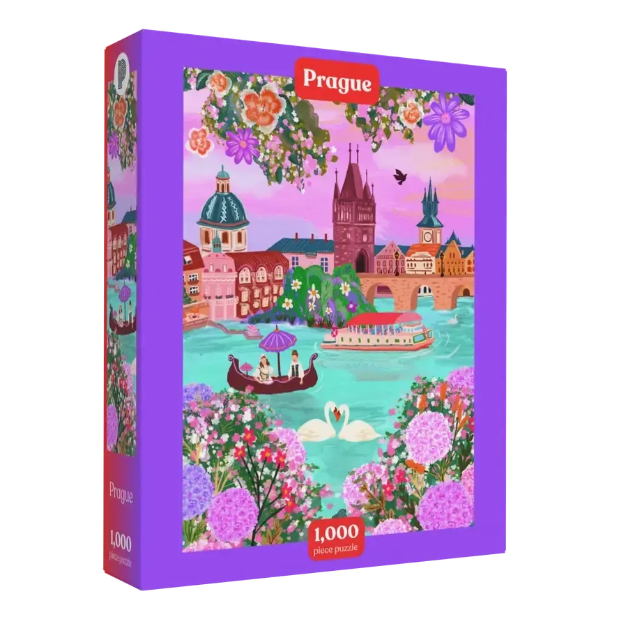 Prague 1000 Piece Jigsaw Puzzle Puzzledly (ONLINE ORDER ONLY)