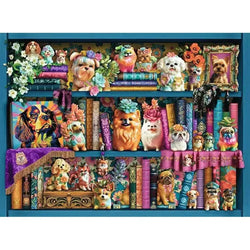 Precious Porcelain Pups 500 Piece Jigsaw Puzzle Ravensburger