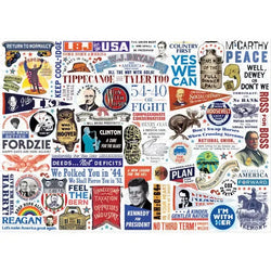 Presidential Campaign Slogans 1000 Piece Jigsaw Puzzle UPG