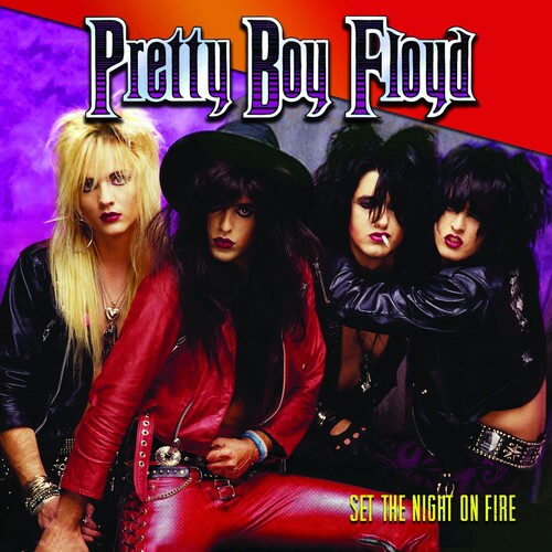 Pretty Boy Floyd - Set The Night On Fire (Colored Vinyl, Limited Edition, Pink, Red) [Vinyl] (ONLINE ORDER ONLY)