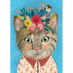 Pretty Feline Floral Friends 1000 Piece Jigsaw Puzzle Heye (ONLINE ORDER ONLY)