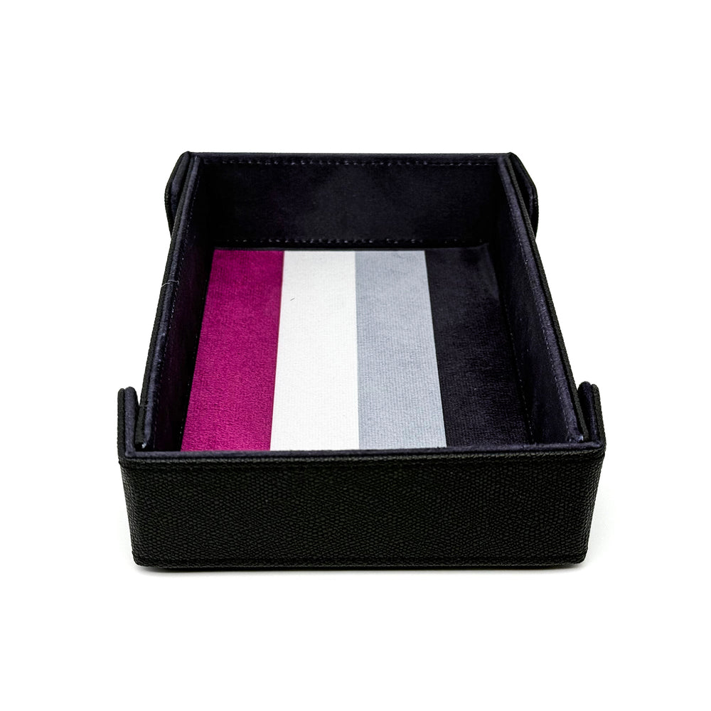 Pride Dice Tray of Folding™ Magnetic - Asexual (ONLINE ORDER ONLY)