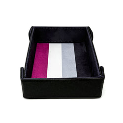 Pride Dice Tray of Folding™ Magnetic - Asexual (ONLINE ORDER ONLY)