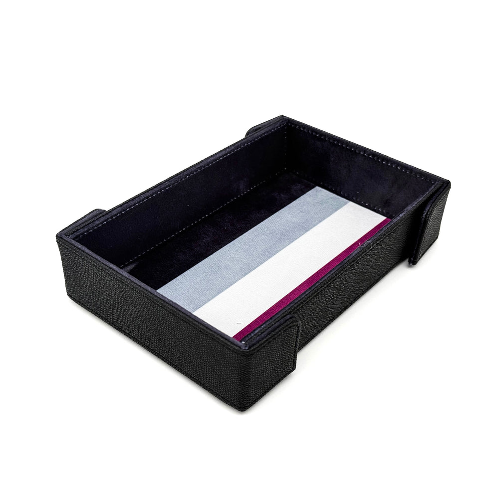 Pride Dice Tray of Folding™ Magnetic - Asexual (ONLINE ORDER ONLY)