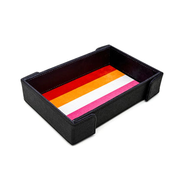 Pride Dice Tray of Folding™ Magnetic - Lesbian (ONLINE ORDER ONLY)
