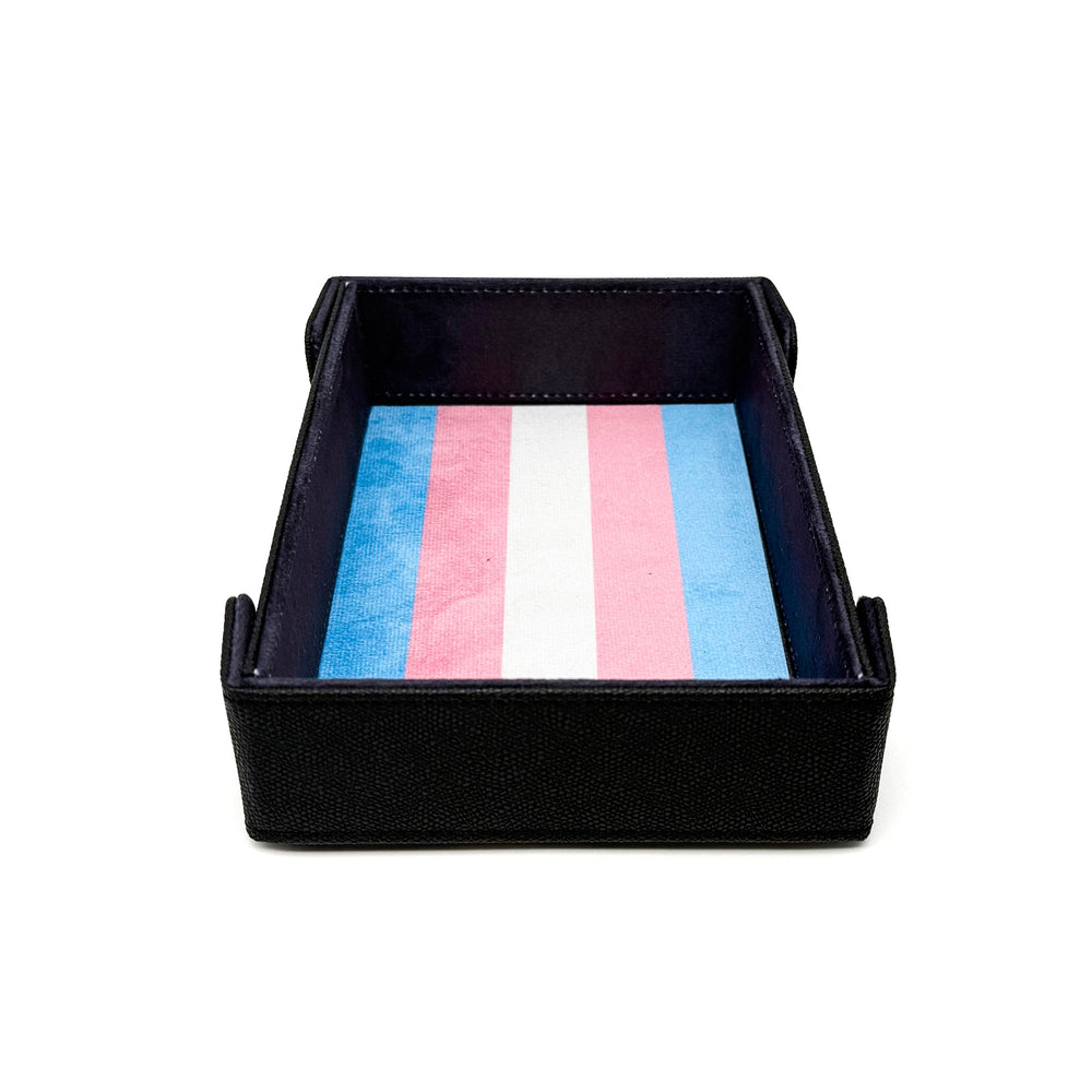Pride Dice Tray of Folding™ Magnetic - Transgender (ONLINE ORDER ONLY)