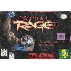 Primal Rage - Super Nintendo (Online Order Only)