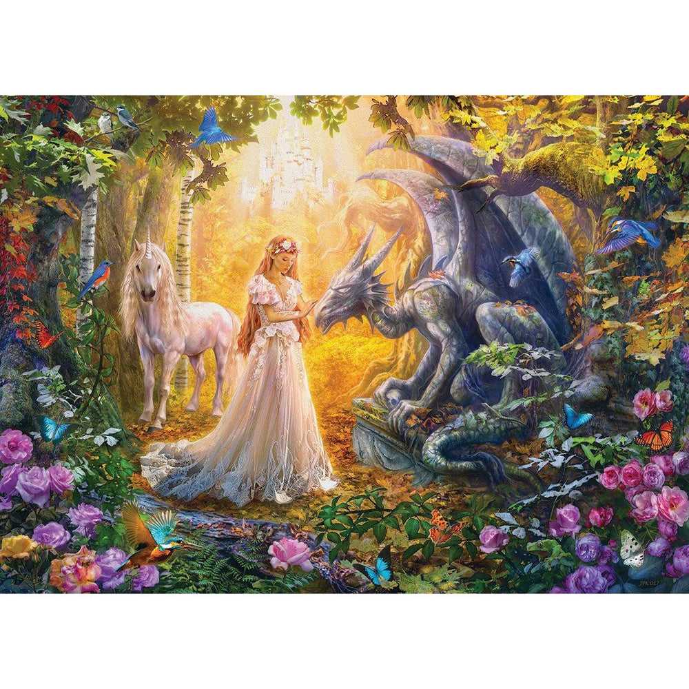 Princess' Garden 500 Piece Jigsaw Puzzle Eurographics (ONLINE ORDER ONLY)