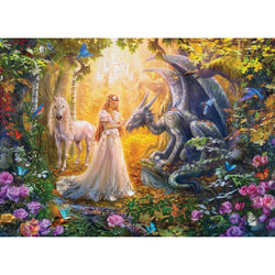 Princess' Garden 500 Piece Jigsaw Puzzle Eurographics (ONLINE ORDER ONLY)