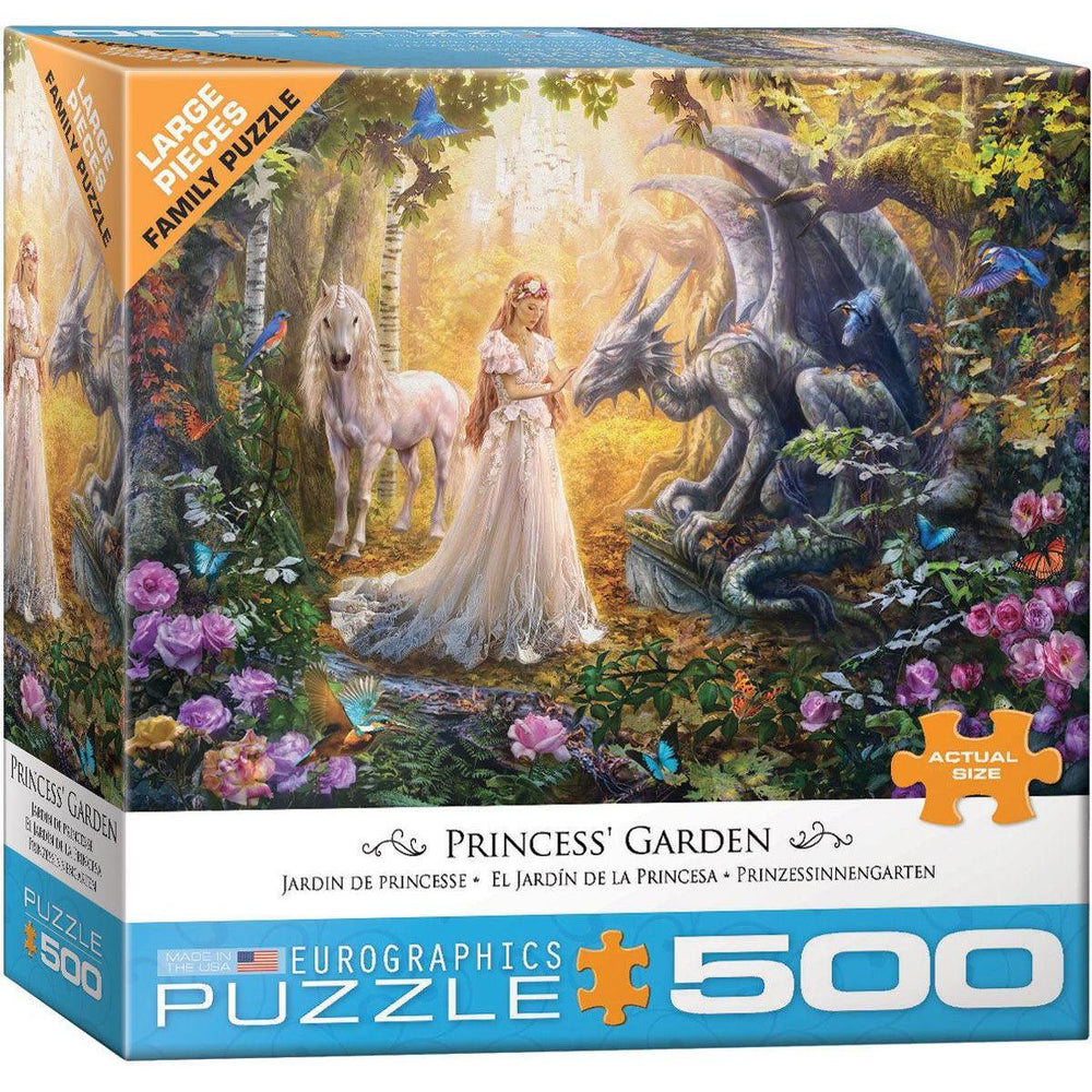 Princess' Garden 500 Piece Jigsaw Puzzle Eurographics (ONLINE ORDER ONLY)