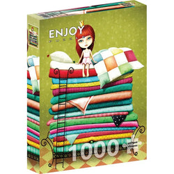 Princess on the Pea 1000 Piece Jigsaw Puzzle Enjoy (ONLINE ORDER ONLY)