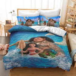 Princess Moana Cosplay Bedding Set Quilt Cover Without Filler (Online Order Only)
