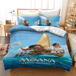 Princess Moana Cosplay Bedding Set Quilt Cover Without Filler (Online Order Only)