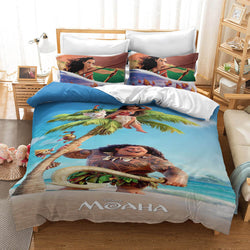 Princess Moana Cosplay Bedding Set Quilt Cover Without Filler (Online Order Only)
