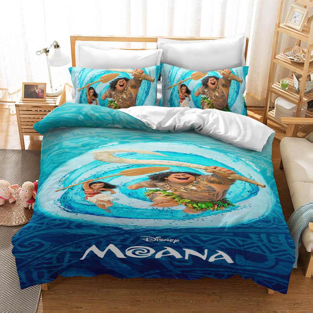 Princess Moana Cosplay Bedding Set Quilt Cover Without Filler (Online Order Only)