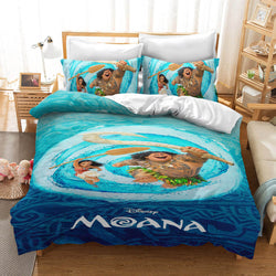 Princess Moana Cosplay Bedding Set Quilt Cover Without Filler (Online Order Only)