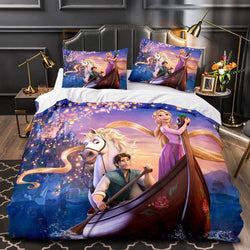 Princess Snow White Cinderella Belle Bedding Set Quilt Duvet Cover Sets (Online Order Only)