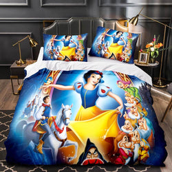 Princess Snow White Cinderella Belle Bedding Set Quilt Duvet Cover Sets (Online Order Only)