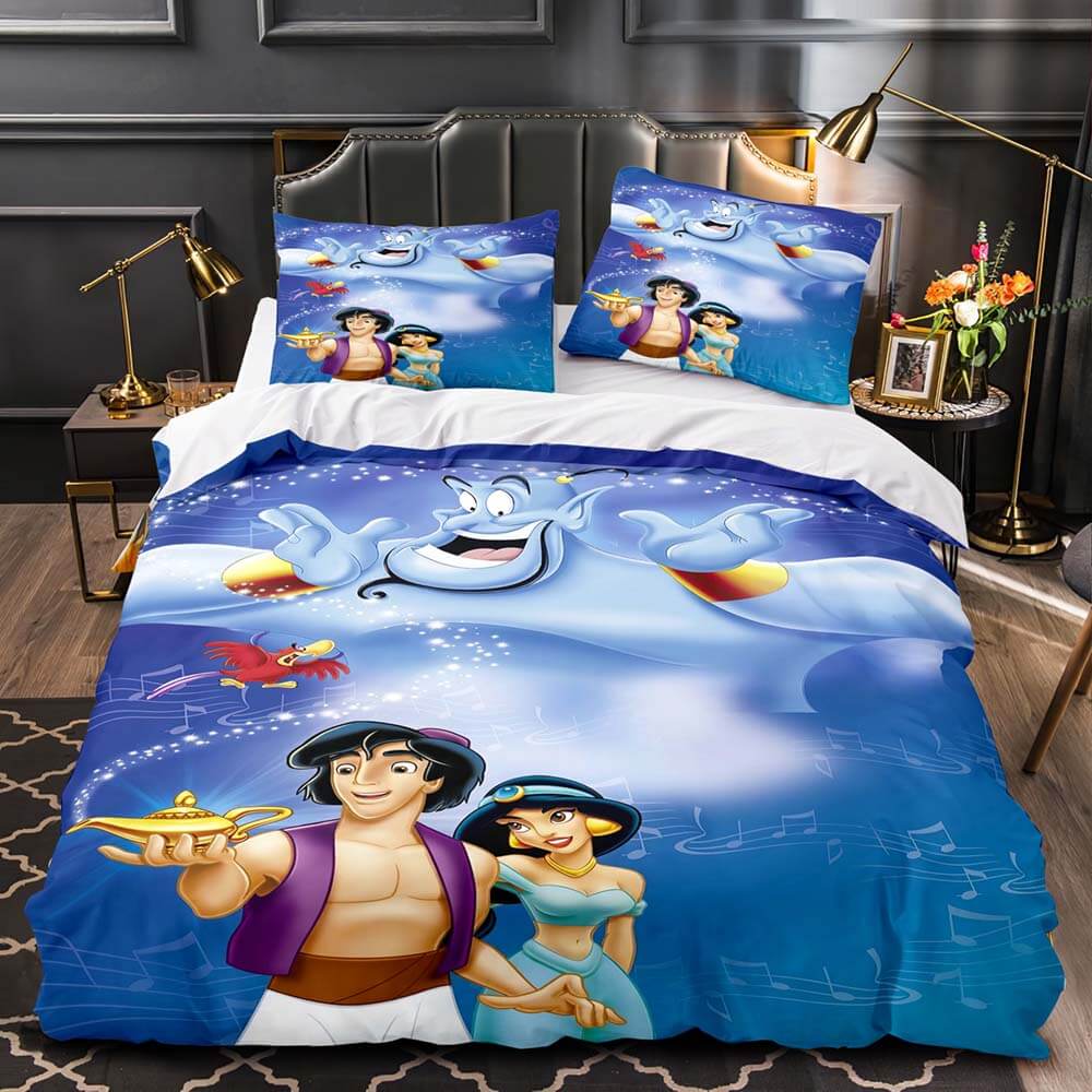 Princess Snow White Cinderella Rapunzel Merida Bedding Set Duvet Cover (Online Order Only)