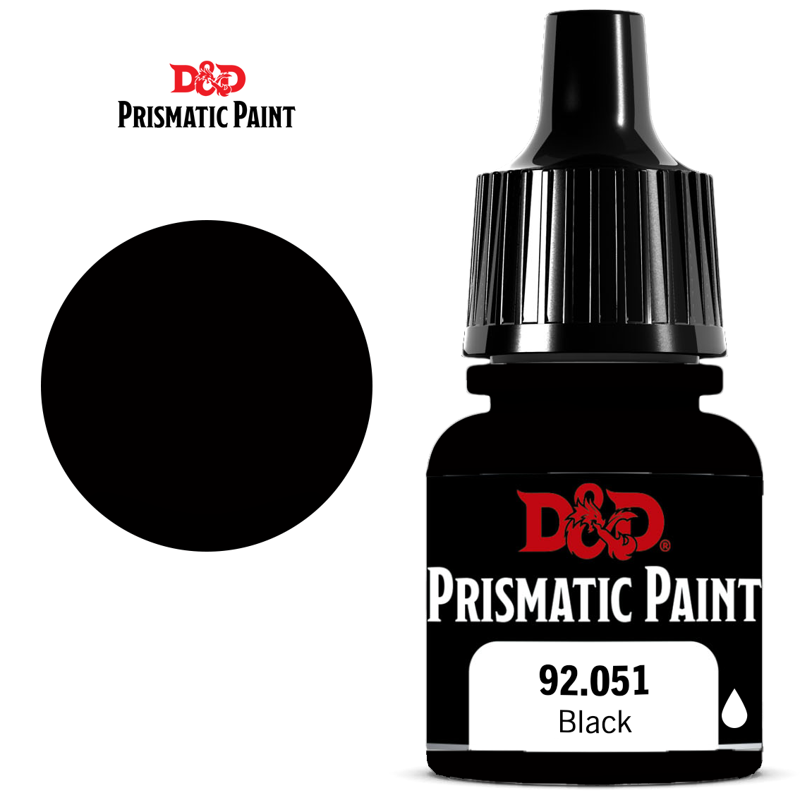 D&D Prismatic Paint: Black (ONLINE ORDER ONLY)
