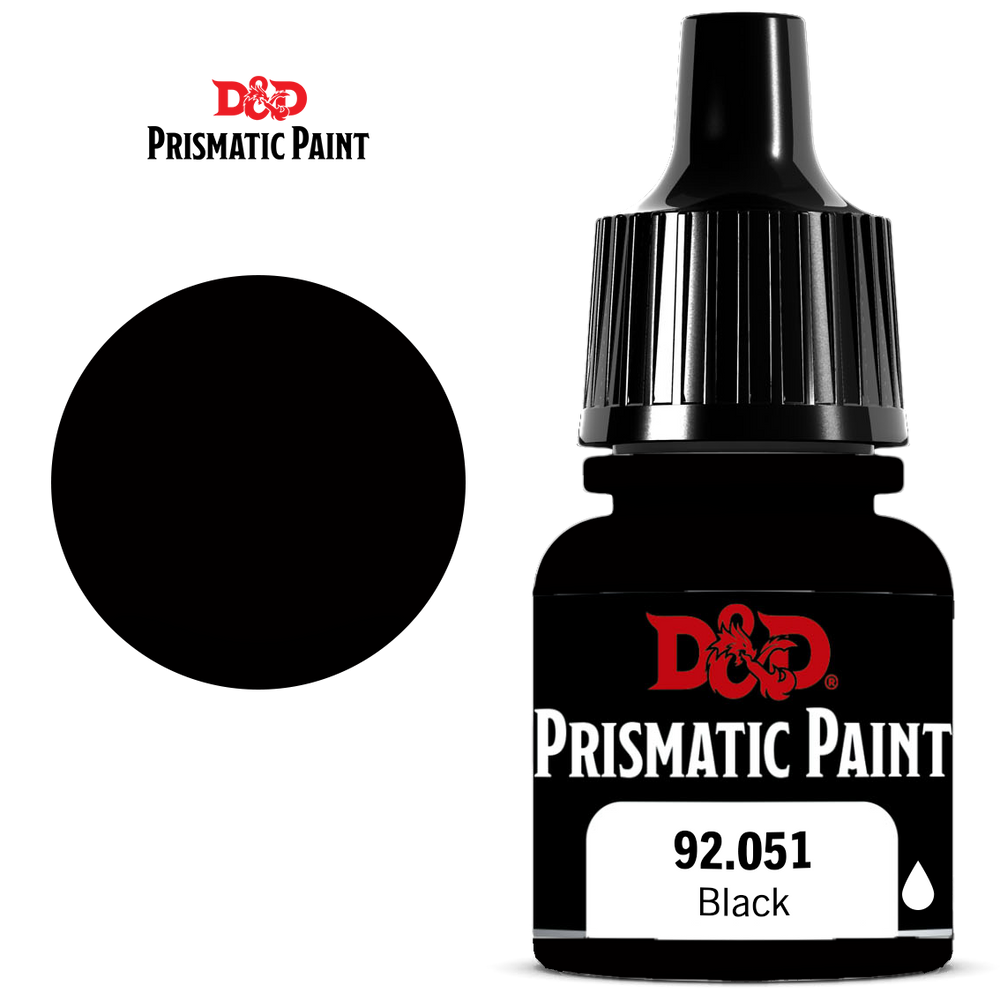 D&D Prismatic Paint: Black (ONLINE ORDER ONLY)