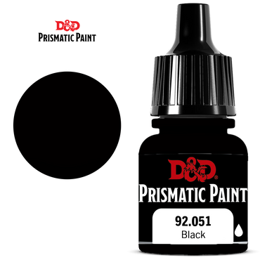 D&D Prismatic Paint: Black (ONLINE ORDER ONLY)