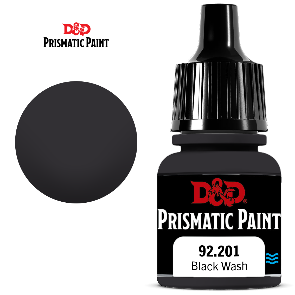D&D Prismatic Paint: Black Wash (ONLINE ORDER ONLY)