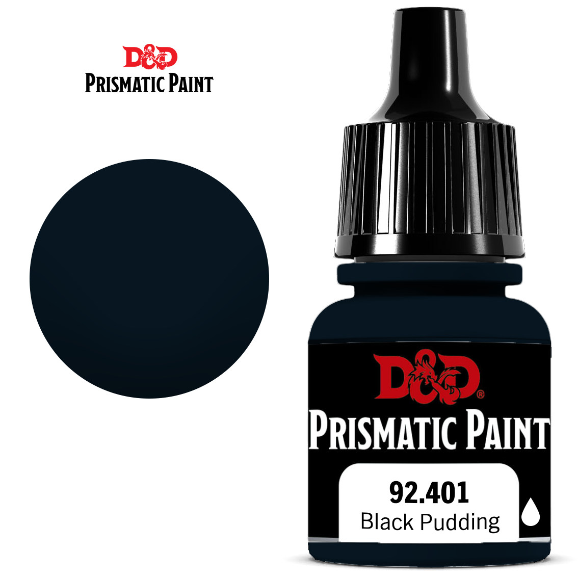 D&D Prismatic Paint: Black Pudding (ONLINE ORDER ONLY)