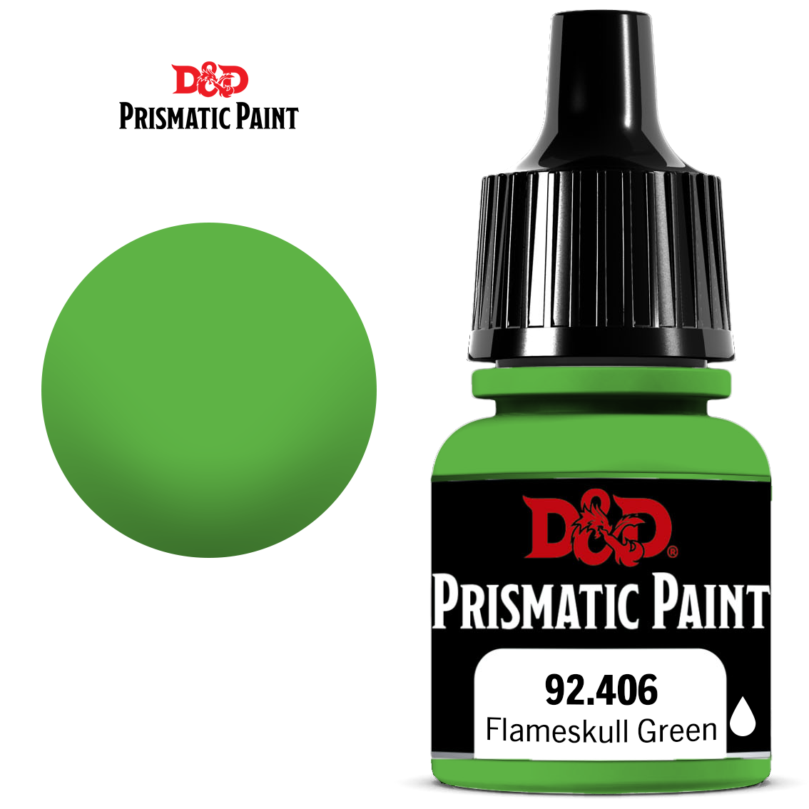 D&D Prismatic Paint: Flameskull Green (ONLINE ORDER ONLY)
