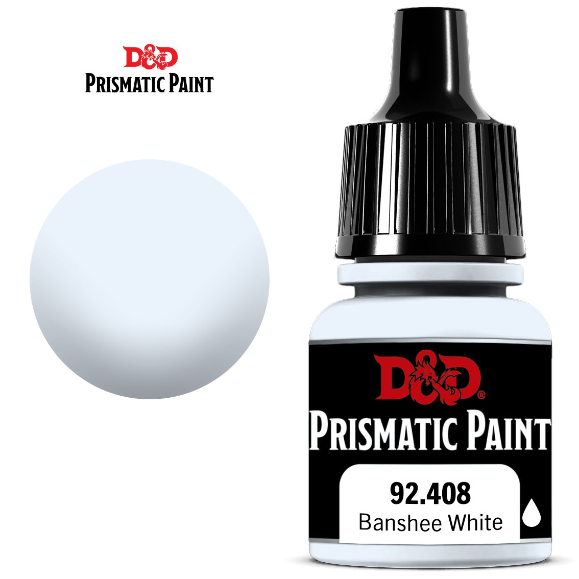 D&D Prismatic Paint: Banshee White (ONLINE ORDER ONLY)