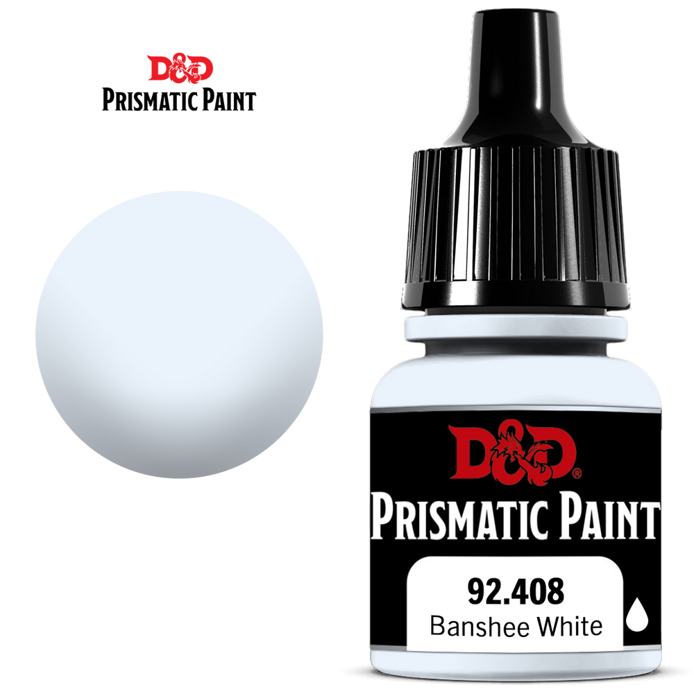 D&D Prismatic Paint: Banshee White (ONLINE ORDER ONLY)