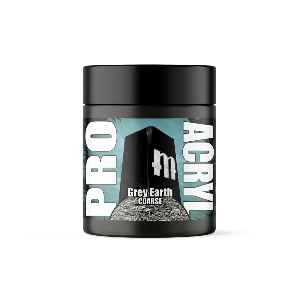 Monument Hobbies: Pro Acryl Basing Textures - Grey Earth - Coarse (ONLINE ORDER ONLY)