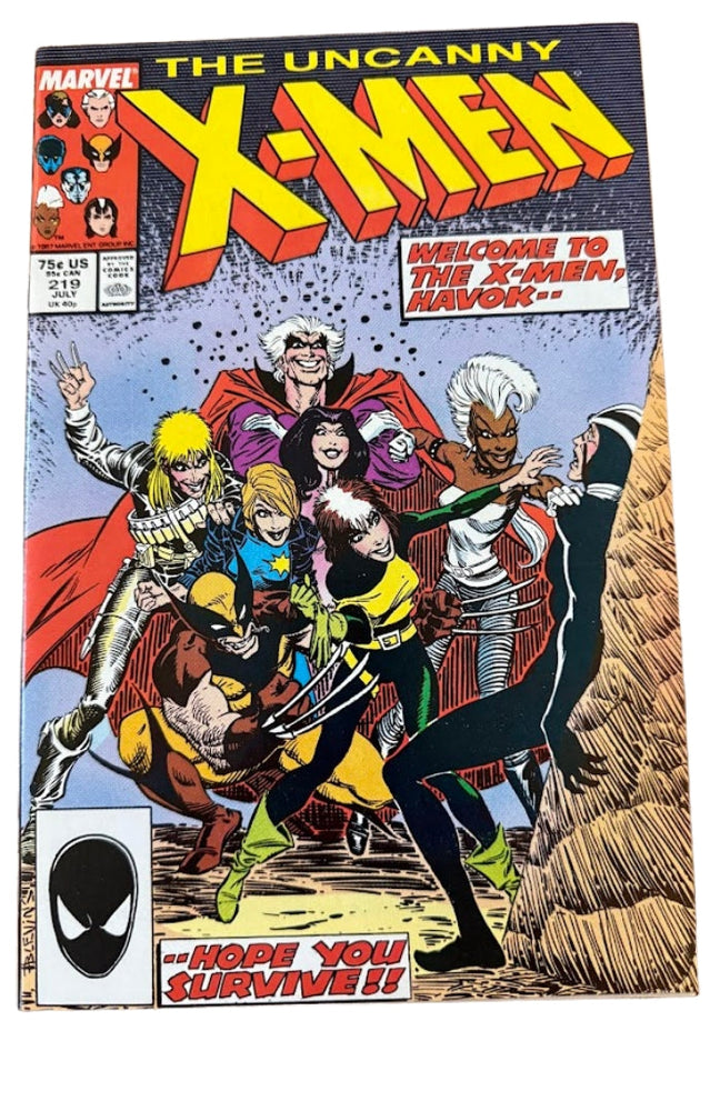 The Uncanny X-Men (1981) #219 (Online Order Only)