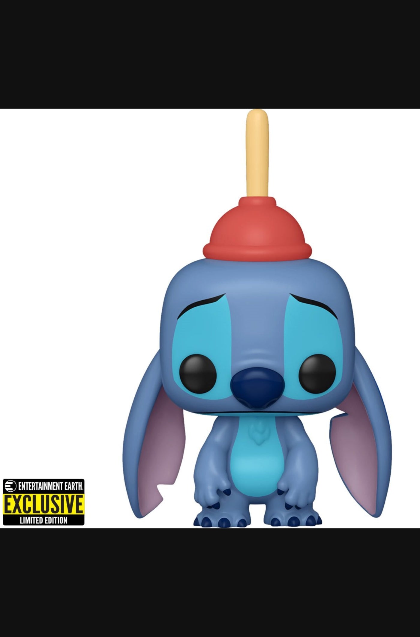 Lilo & Stitch Stitch with Plunger Funko Pop! Vinyl Figure #1354 - Entertainment Earth Exclusive (Online Order Only)