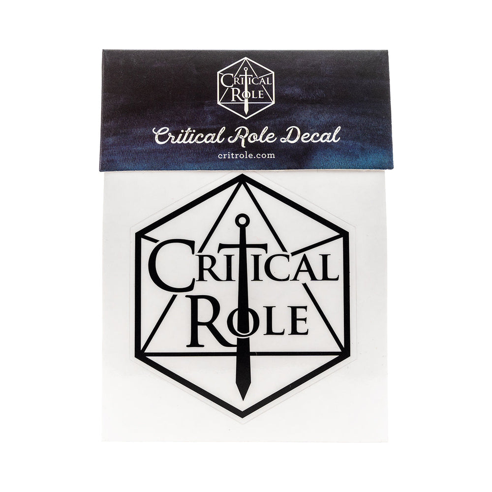 Critical Role: Logo Decal (ONLINE ORDER ONLY)