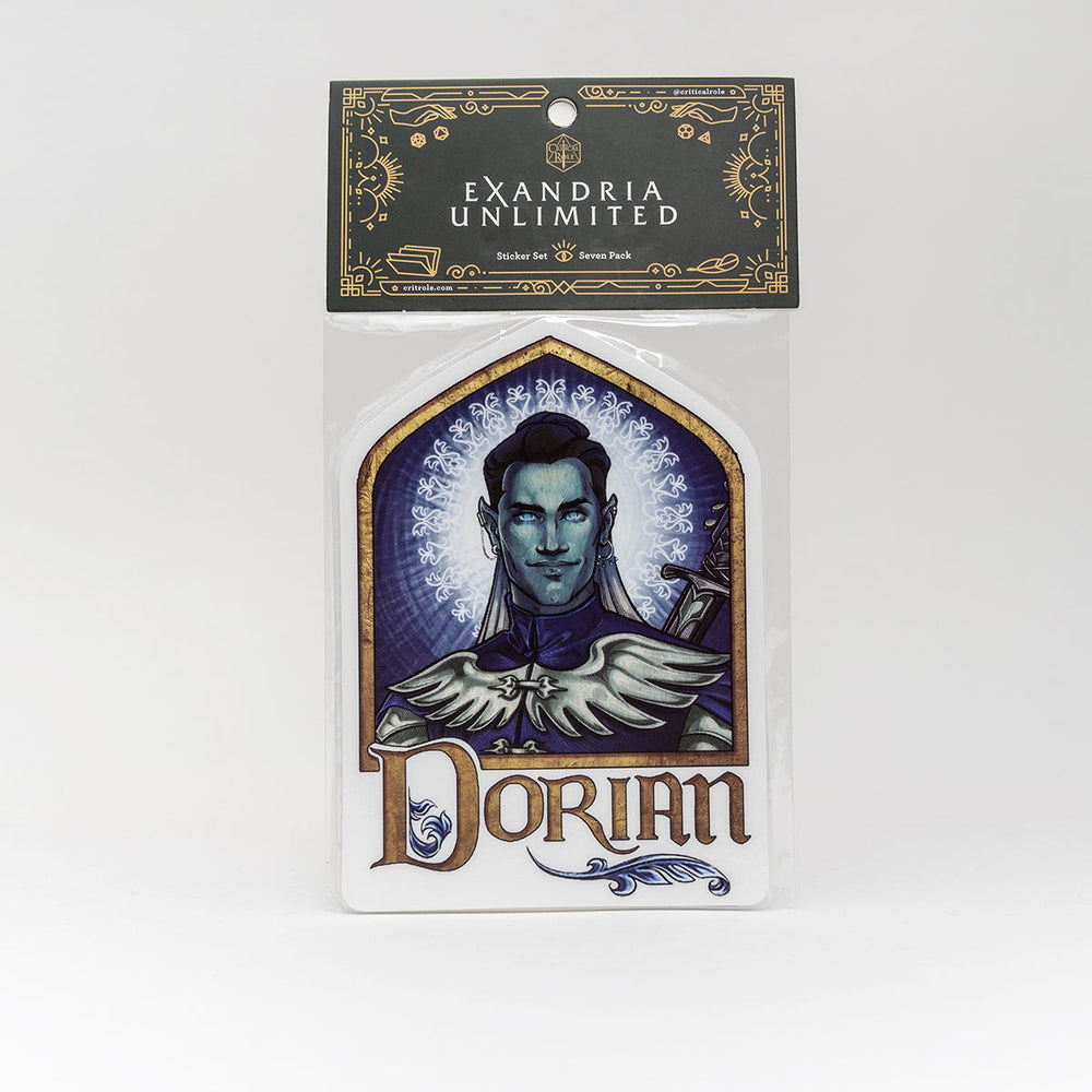 Critical Role: Exandria Unlimited Sticker Set 7-Pack (ONLINE ORDER ONLY)