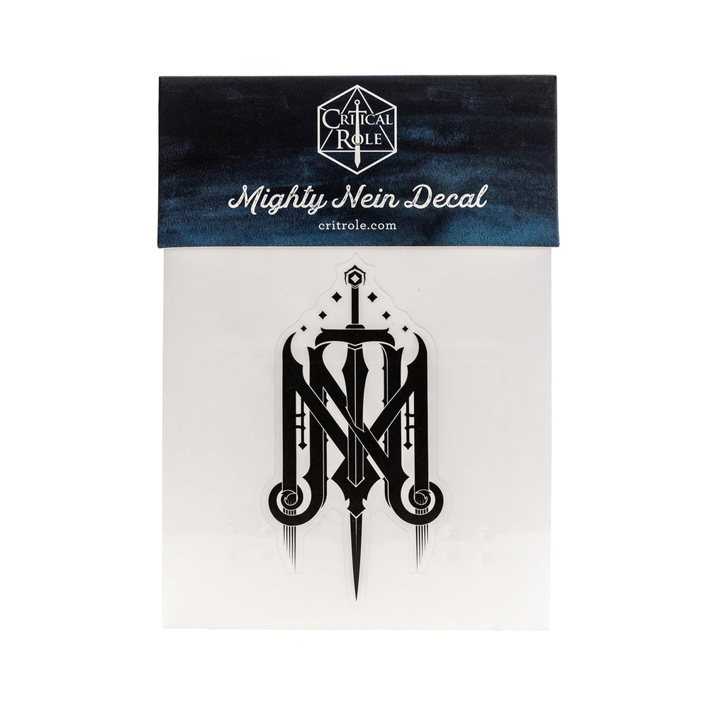Critical Role: Mighty Nein Crest Decal (ONLINE ORDER ONLY)