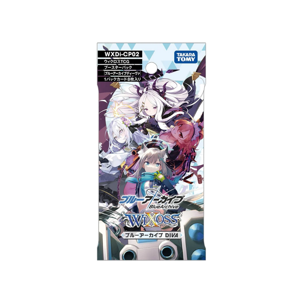WIXOSS: Blue Archive DIVA Booster Pack (8 Cards) [English Version] (ONLINE ORDER ONLY)