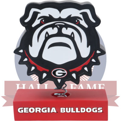 Georgia Bulldogs Dog Bobble Logo (Presale) (ONLINE ORDER ONLY)