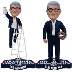 Geno Auriemma UConn Huskies 2025 NCAA Women's Basketball National Champions Bobbleheads (Presale) (ONLINE ORDER ONLY)