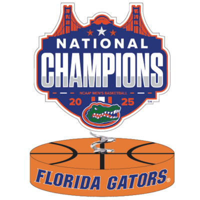 Florida Gators 2025 NCAA Men's Basketball National Champions Bobbleheads (Presale) (ONLINE ORDER ONLY)